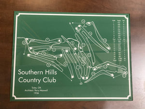 Southern Hills Golf Course Map
