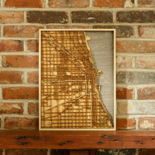 Load image into Gallery viewer, Chicago, IL City Map