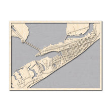 Load image into Gallery viewer, Galveston, TX City Map