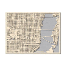 Load image into Gallery viewer, Miami, FL City Map