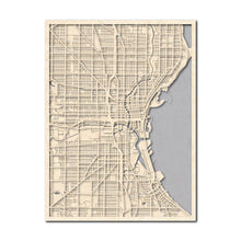 Load image into Gallery viewer, Milwaukee, WI City Map