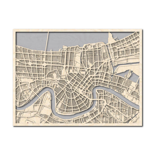 New Orleans, LA City Map