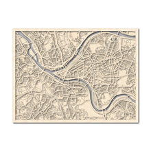 Load image into Gallery viewer, Pittsburgh, PA City Map