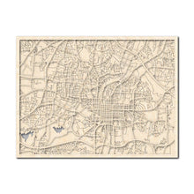 Load image into Gallery viewer, Raleigh, NC City Map