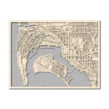 Load image into Gallery viewer, San Diego, CA City Map