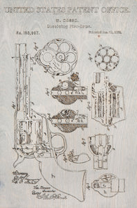 Colt 45 Patent Print