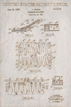 Load image into Gallery viewer, Backgammon Patent Print