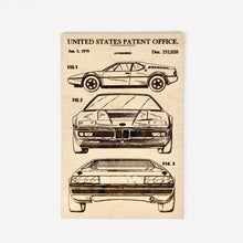 Load image into Gallery viewer, BMW M1 Patent Print