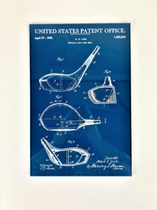 Axe Head Patent Print