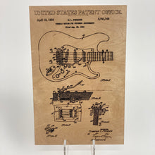 Load image into Gallery viewer, Fender Patent Print