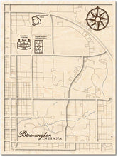 Load image into Gallery viewer, Bloomington Campus Map