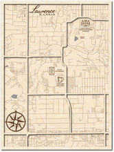 Load image into Gallery viewer, Lawrence Campus Map