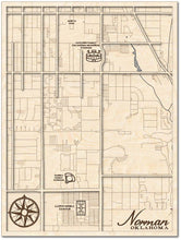 Load image into Gallery viewer, Norman Campus Map