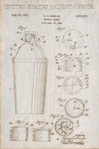 Cocktail Mixer Patent Print