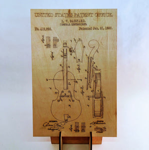 Cello Patent Print
