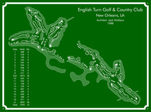 Load image into Gallery viewer, English Turn Golf Course Map