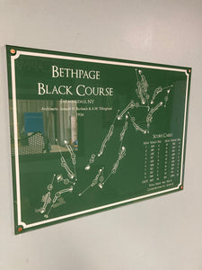 Erin Hills Golf Course Map