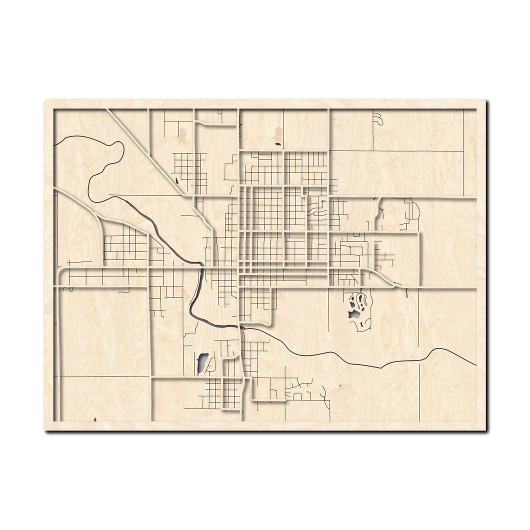 Beatrice, NE City Map