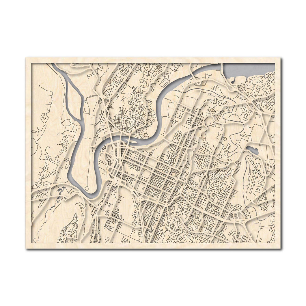 Chattanooga, TN City Map