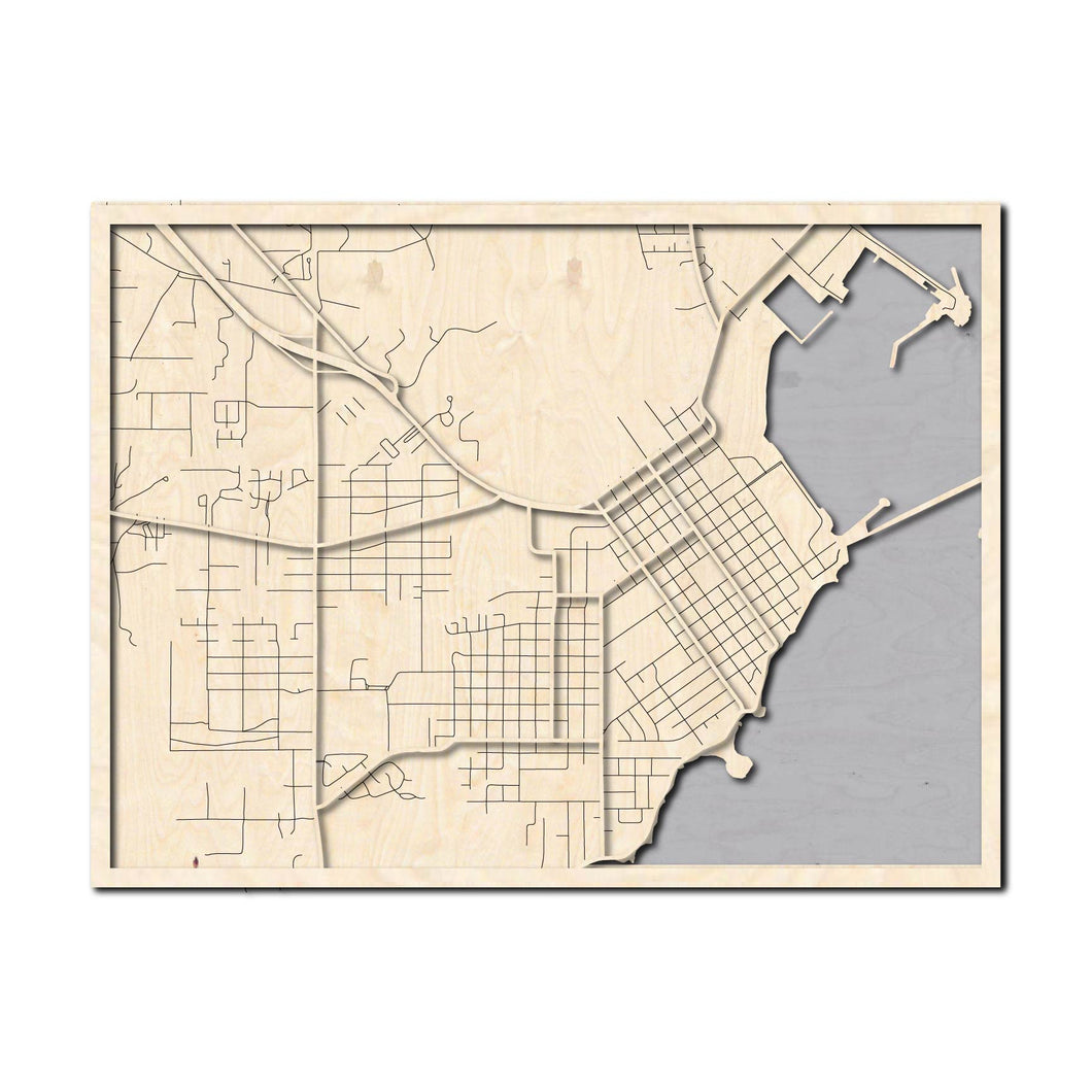 Crescent City, CA City Map