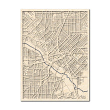 Load image into Gallery viewer, Dallas, TX City Map