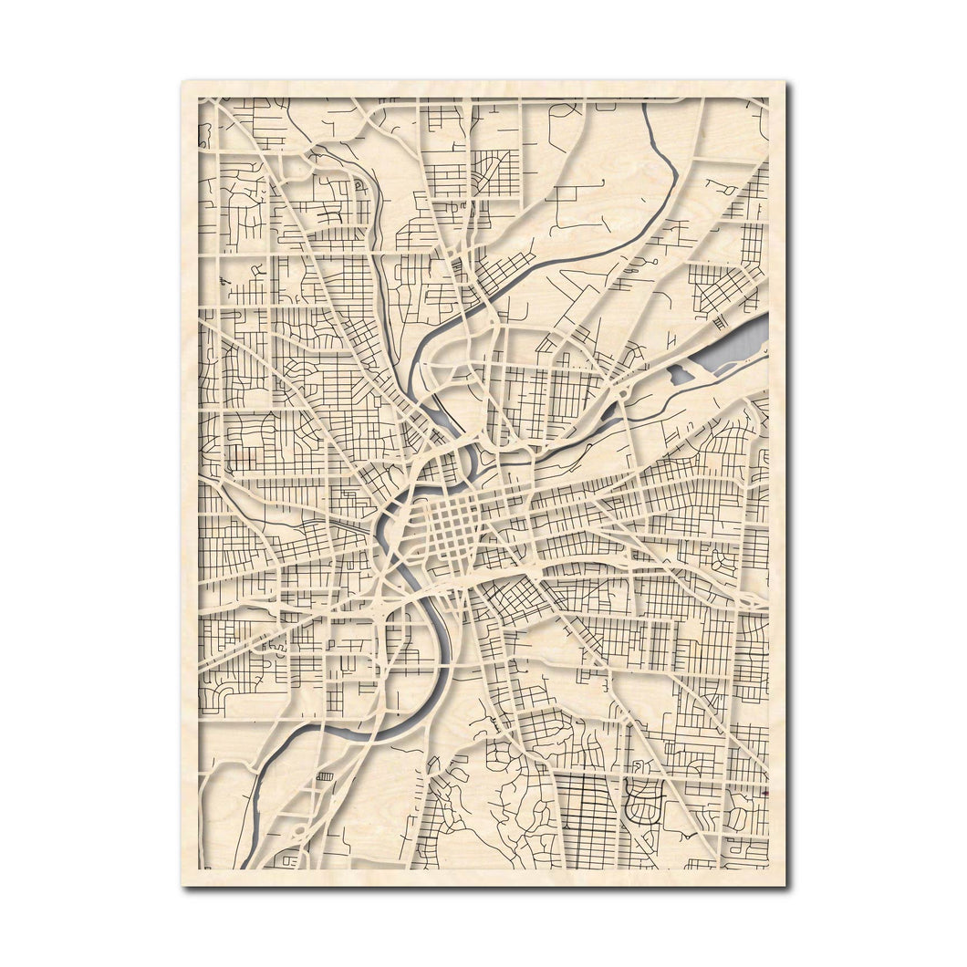 Dayton, OH City Map
