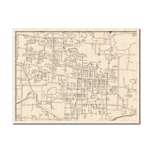 Load image into Gallery viewer, Fayetteville, AR City Map
