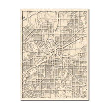 Load image into Gallery viewer, Fort Worth, TX City Map