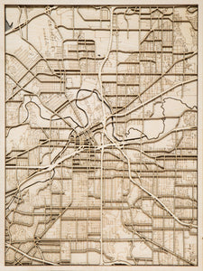 Fort Worth, TX City Map