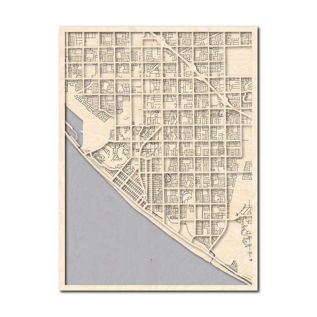 Huntington Beach, CA City Map