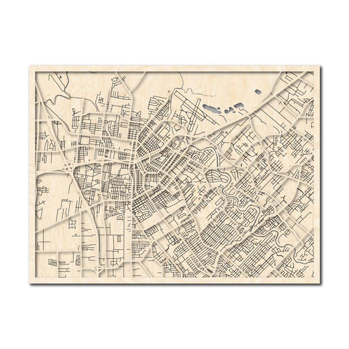 Lafayette, LA City Map