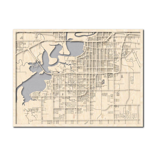 Lake Charles, LA City Map