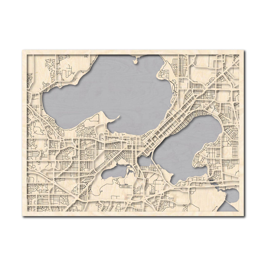 Madison, WI City Map