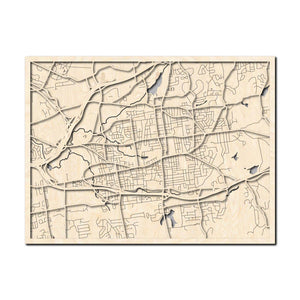 Manchester, CT City Map