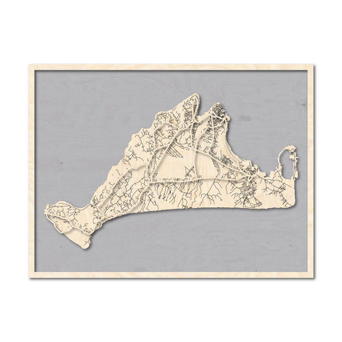 Martha's Vineyard City Map