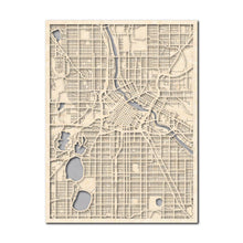 Load image into Gallery viewer, Minneapolis, MN City Map