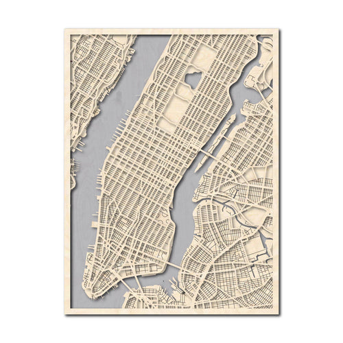New York, NY City Map