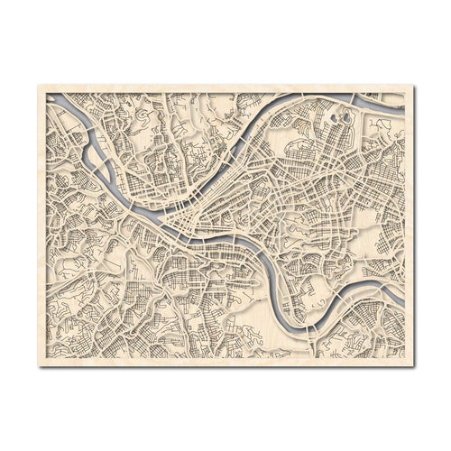 Pittsburgh, PA City Map