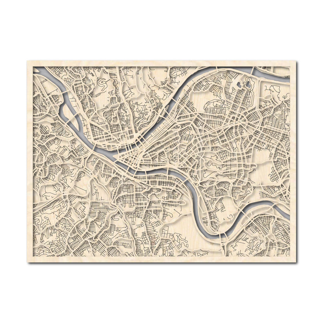 Pittsburgh, PA City Map