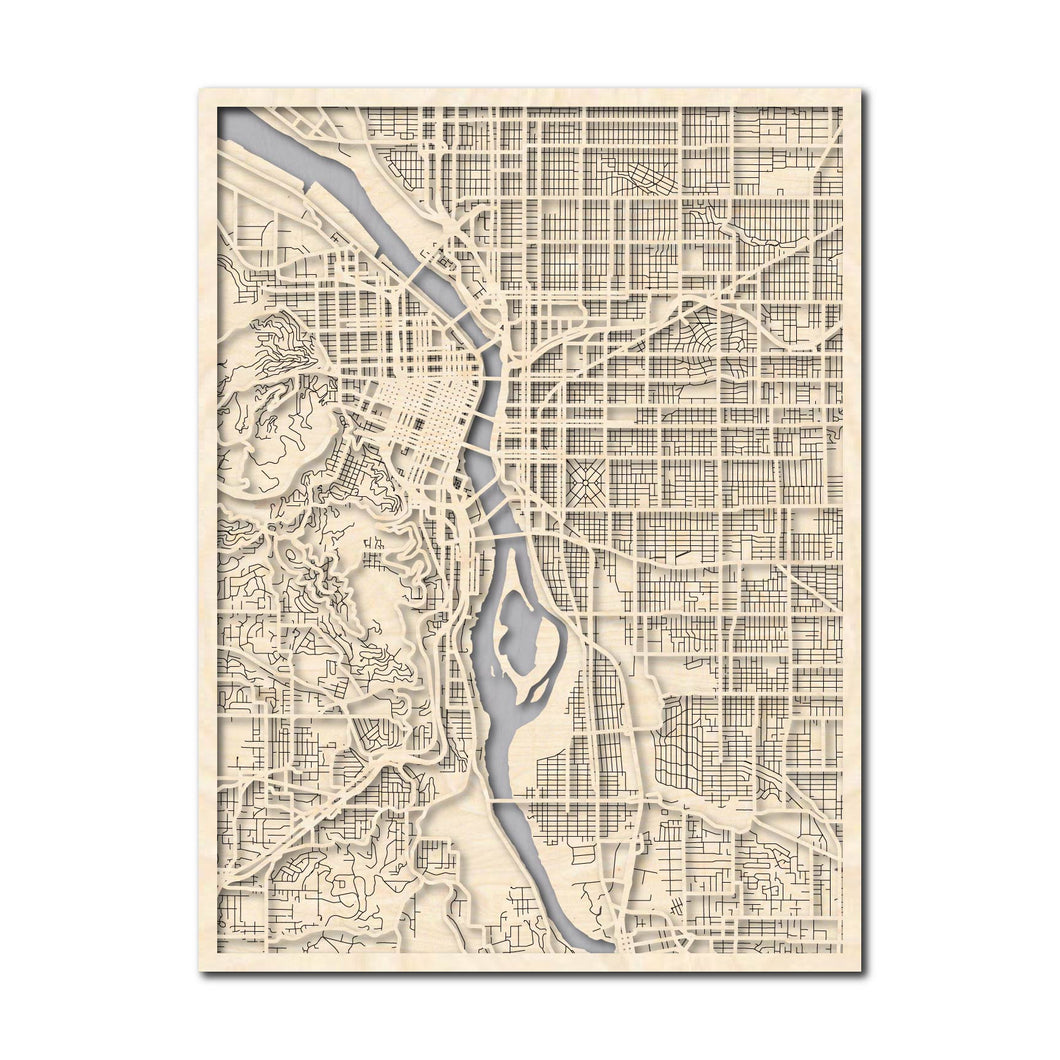 Portland, OR City Map