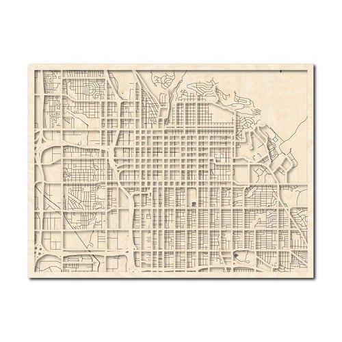 Salt Lake City, UT City Map