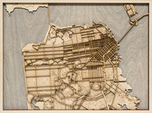 Load image into Gallery viewer, San Francisco, CA City Map