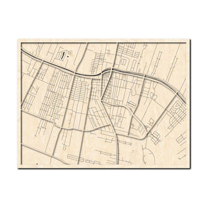 Thibodeaux, LA City Map