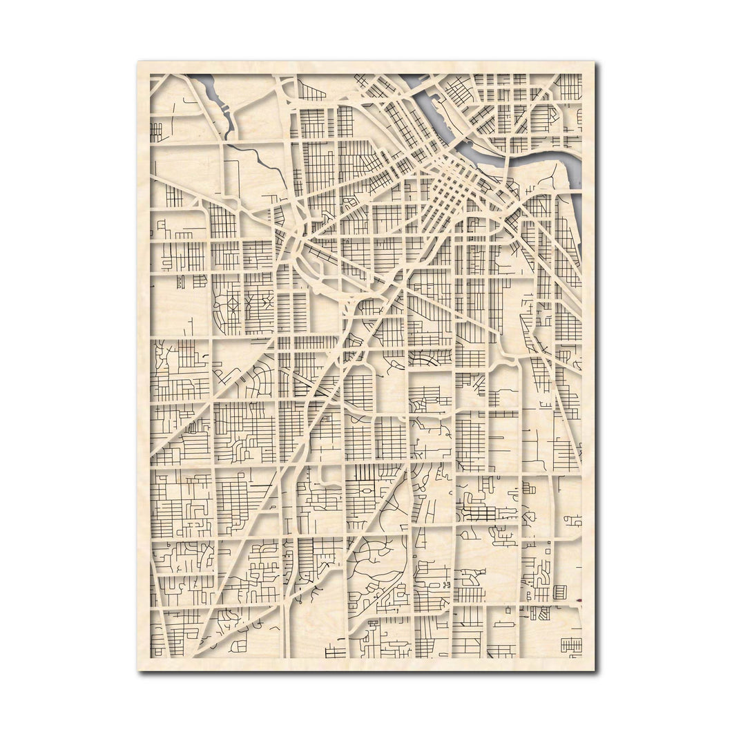 Toledo, OH City Map
