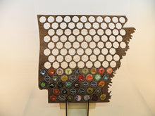 Load image into Gallery viewer, Arkansas Beer Cap Map