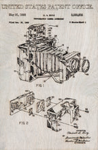 Load image into Gallery viewer, Camera Patent Print