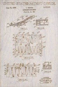 Backgammon Patent Print