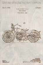 Load image into Gallery viewer, Harley Patent Print