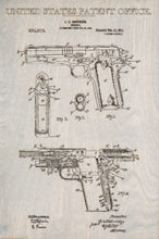 Load image into Gallery viewer, Browning 1911 Patent Print