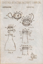 Load image into Gallery viewer, Bottle Opener Patent Print